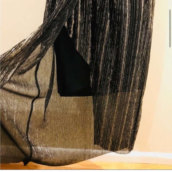 Nordstrom All in Favor Dolman Plisse Midi Dress - Picture 8 of 10